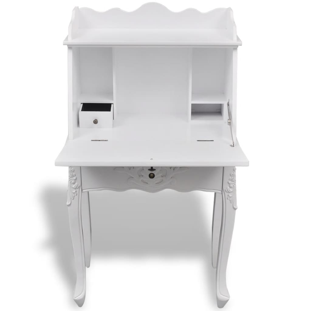 Wooden French-style writing desk