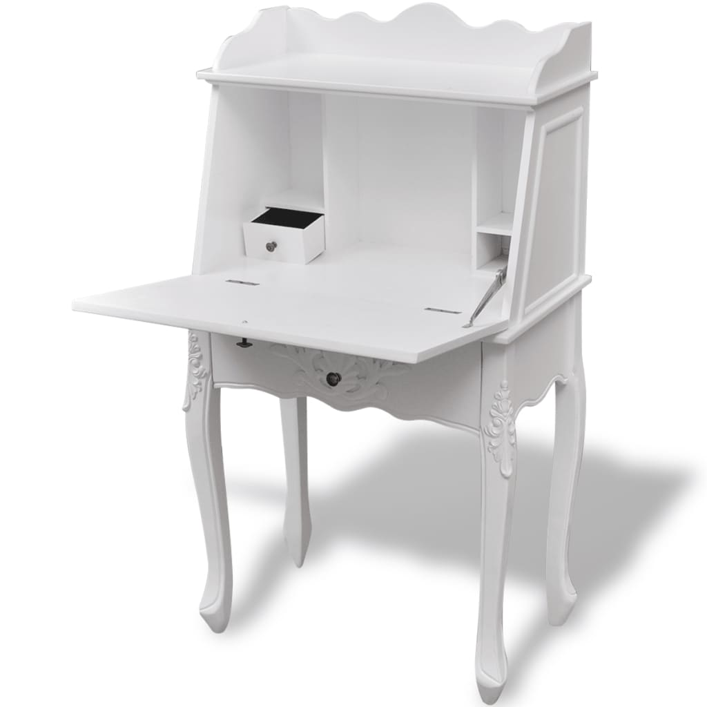 Wooden French-style writing desk