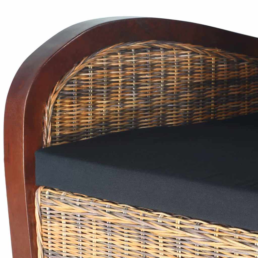 Armchair, handmade, braided rattan