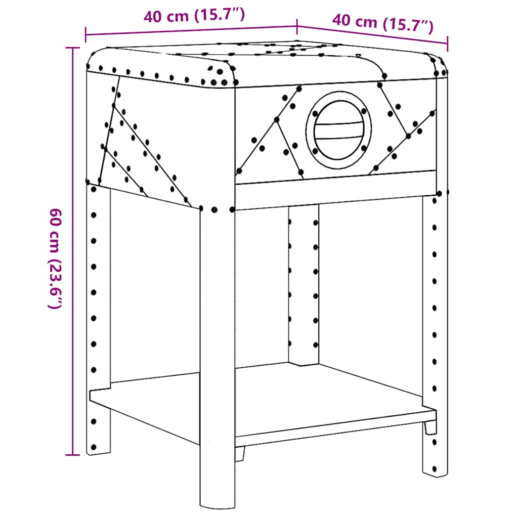 Staliukas ALISON, su stalčiumi