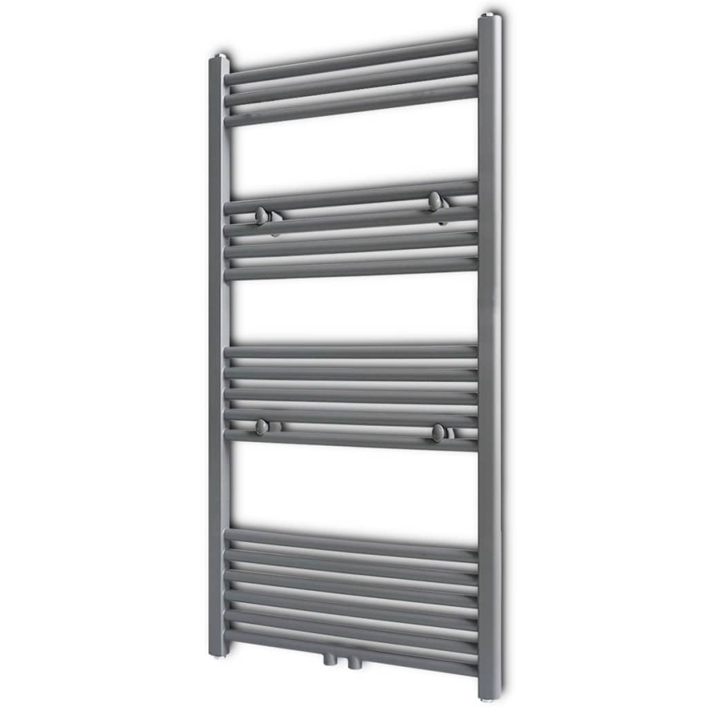 Radiators/dvielļu žāvētājs vannas istabai, pelēks, 600x1160mm