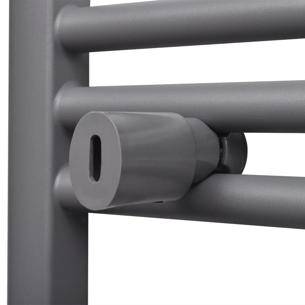 Radiators/dvielļu žāvētājs vannas istabai, pelēks, 600x1160mm