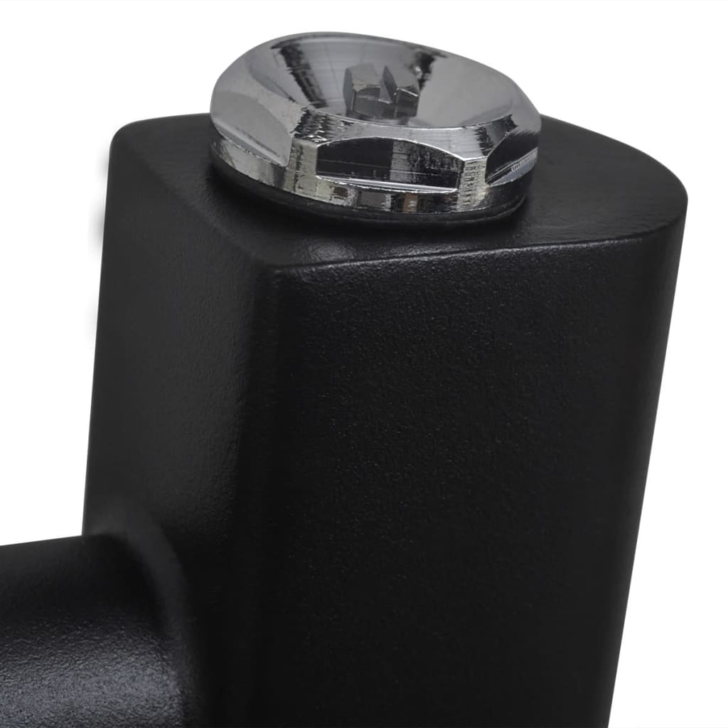 Radiator/towel dryer for bathroom, black, 600x1160mm