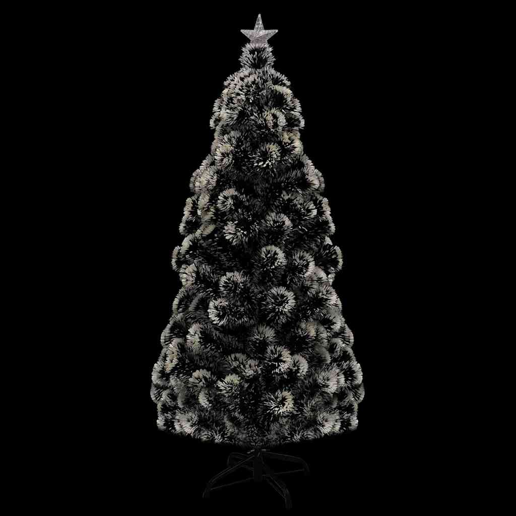 Apšviesta Kalėdų eglutė su stovu ir LED, 150cm, optinis pluoštas