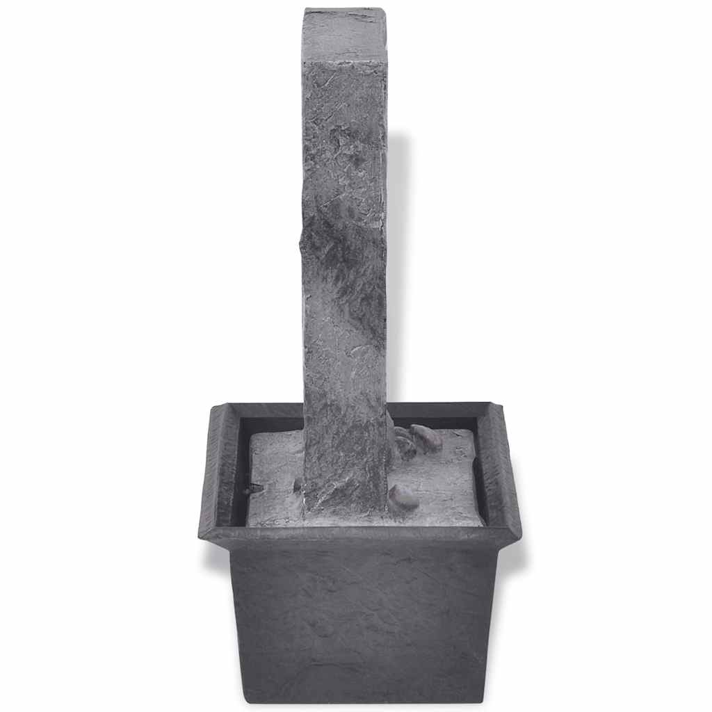 Indoor Fountain with LED Lighting, Polyresin