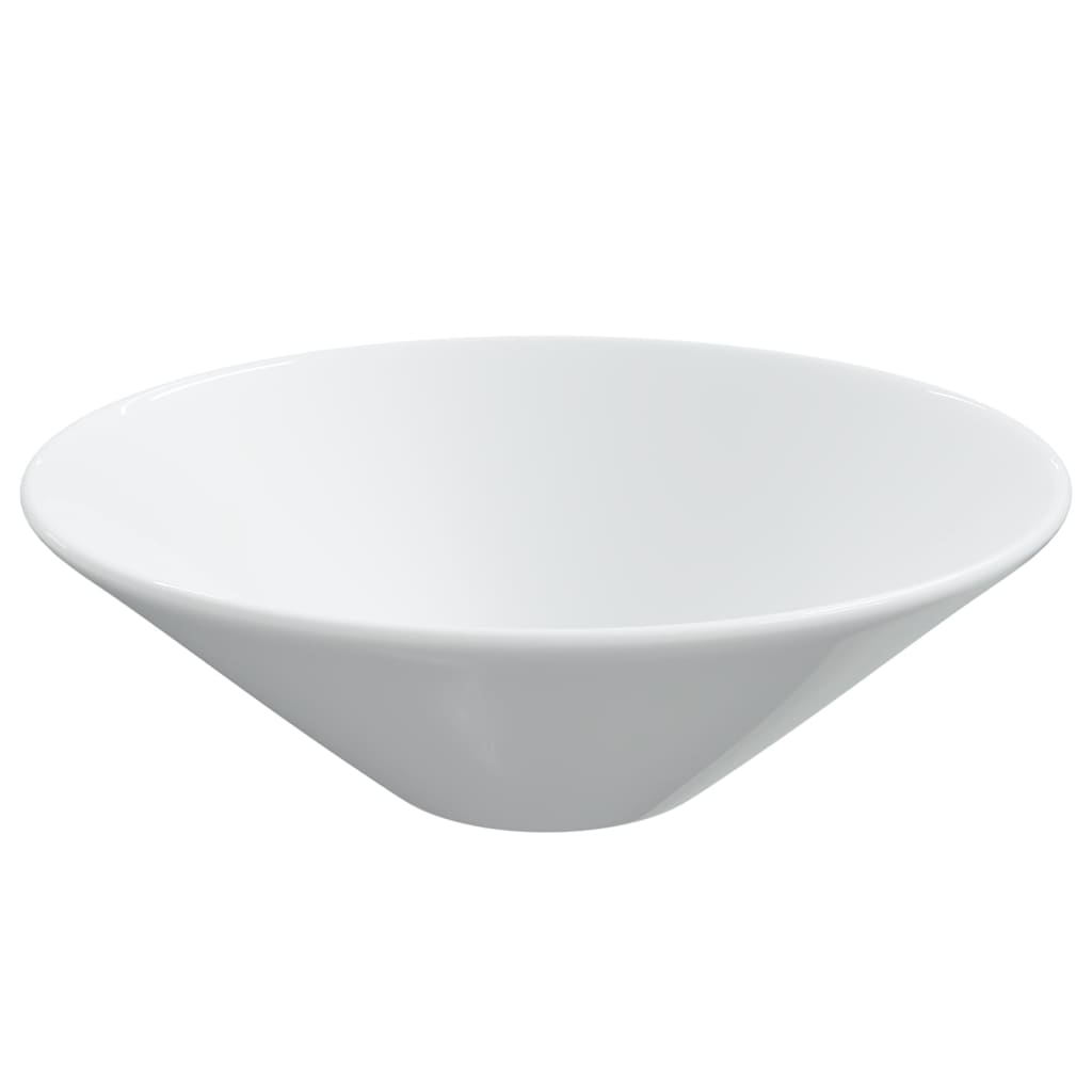 Sinks, 2 pcs, white, 42x42x14cm, ceramic