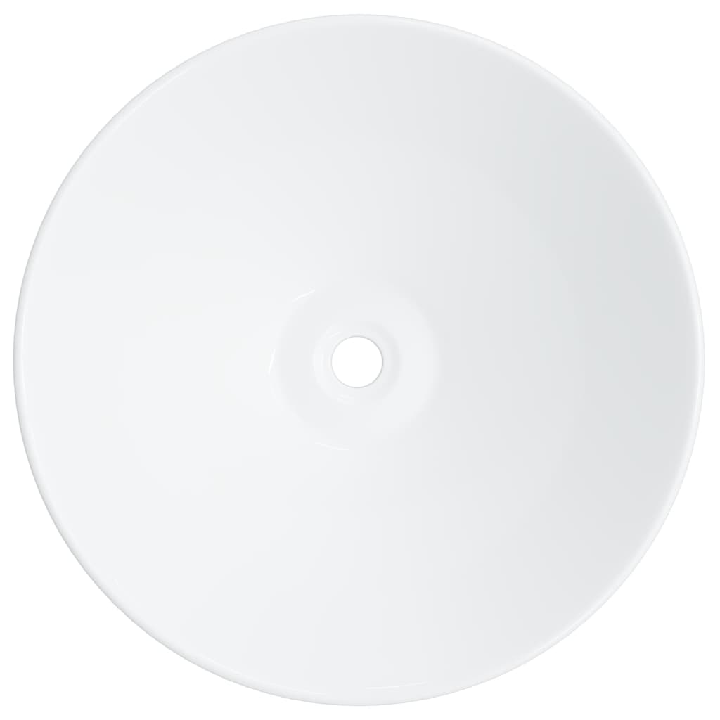 Sinks, 2 pcs, white, 42x42x14cm, ceramic