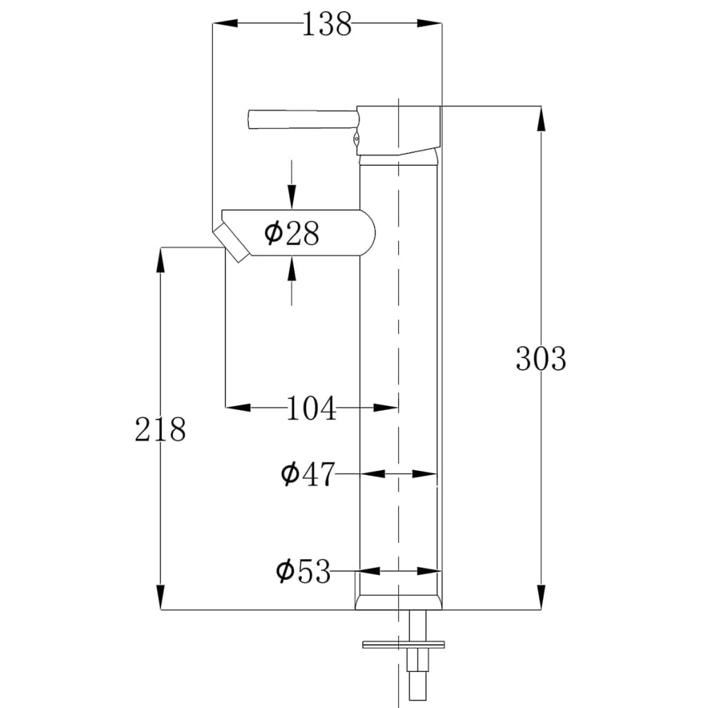 Bathroom Faucet, Brass
