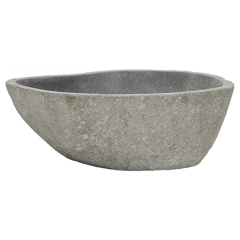 Praustuvas, (37-46)x(29-36)cm, upės akmuo, ovalo formos