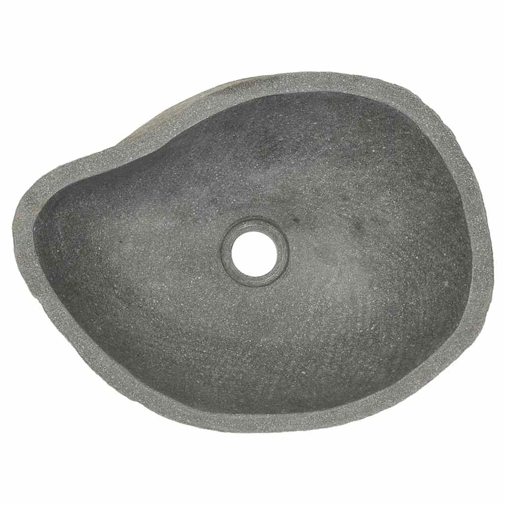 Praustuvas, (37-46)x(29-36)cm, upės akmuo, ovalo formos