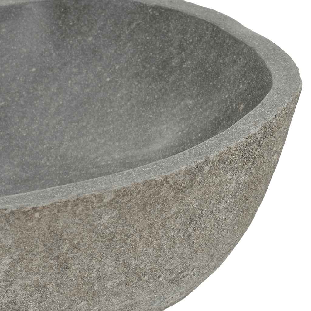 Praustuvas, (37-46)x(29-36)cm, upės akmuo, ovalo formos