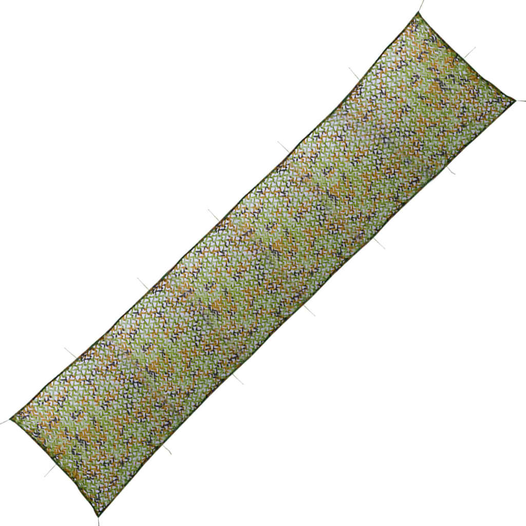 Camouflage Net with Storage Bag, 1.5 x 7 m