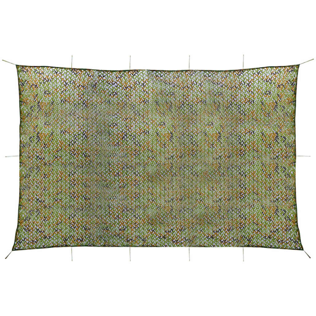 Maskēšanās tīkls ar uzglabāšanas somu, 4 x 6 m