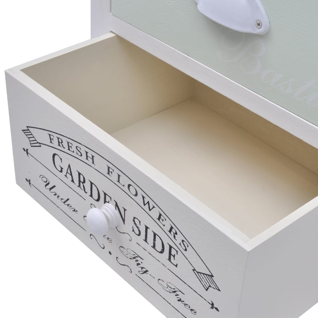 Bedside tables, 2 pcs., French style, wood