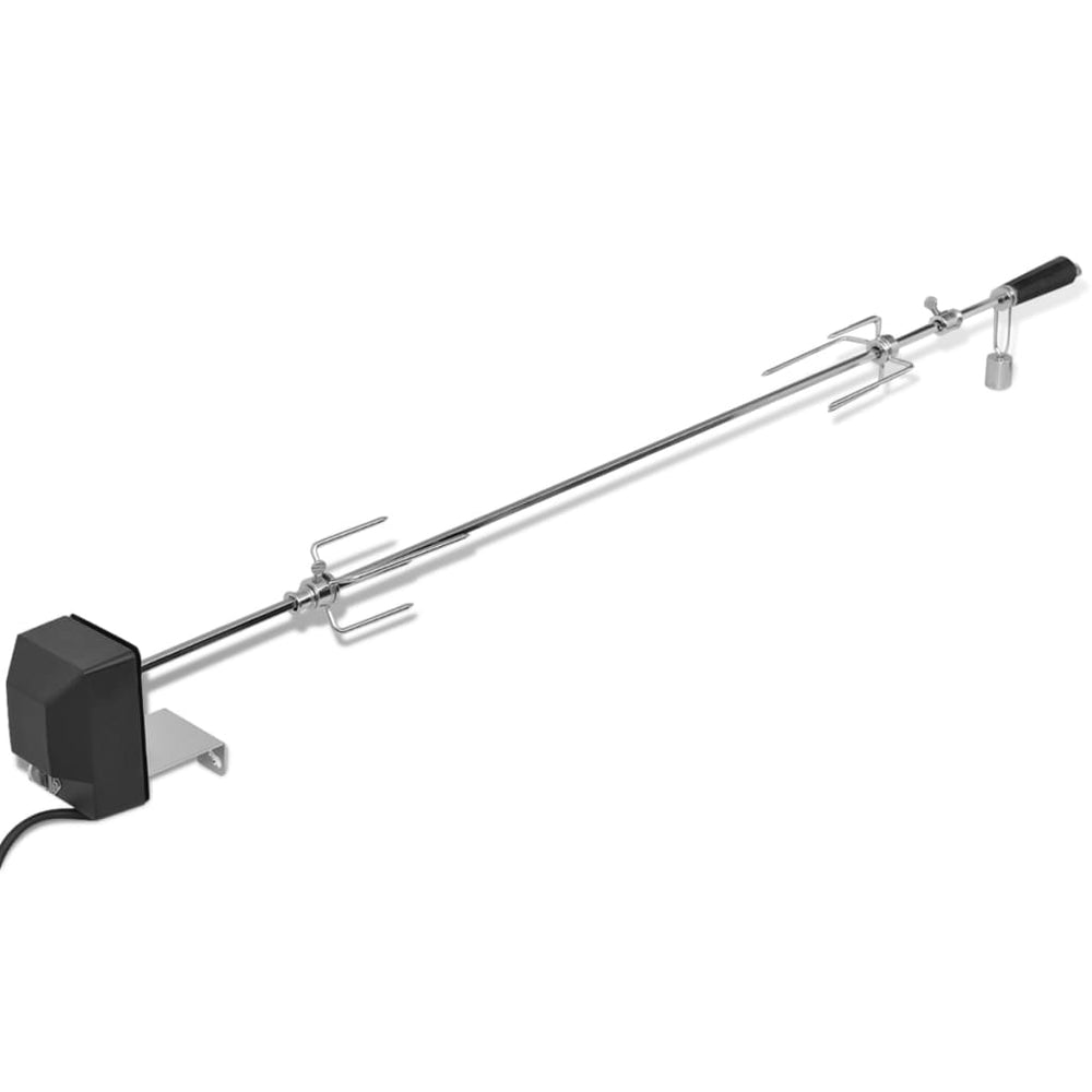 elektrinis griliaus iešmas su plieniniu motoru, 1200 mm