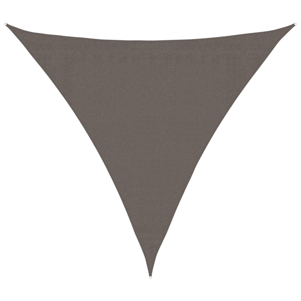 Tentas, HDPE, Trikampis, 3,6x3,6x3,6 m, Antracito Spalvos