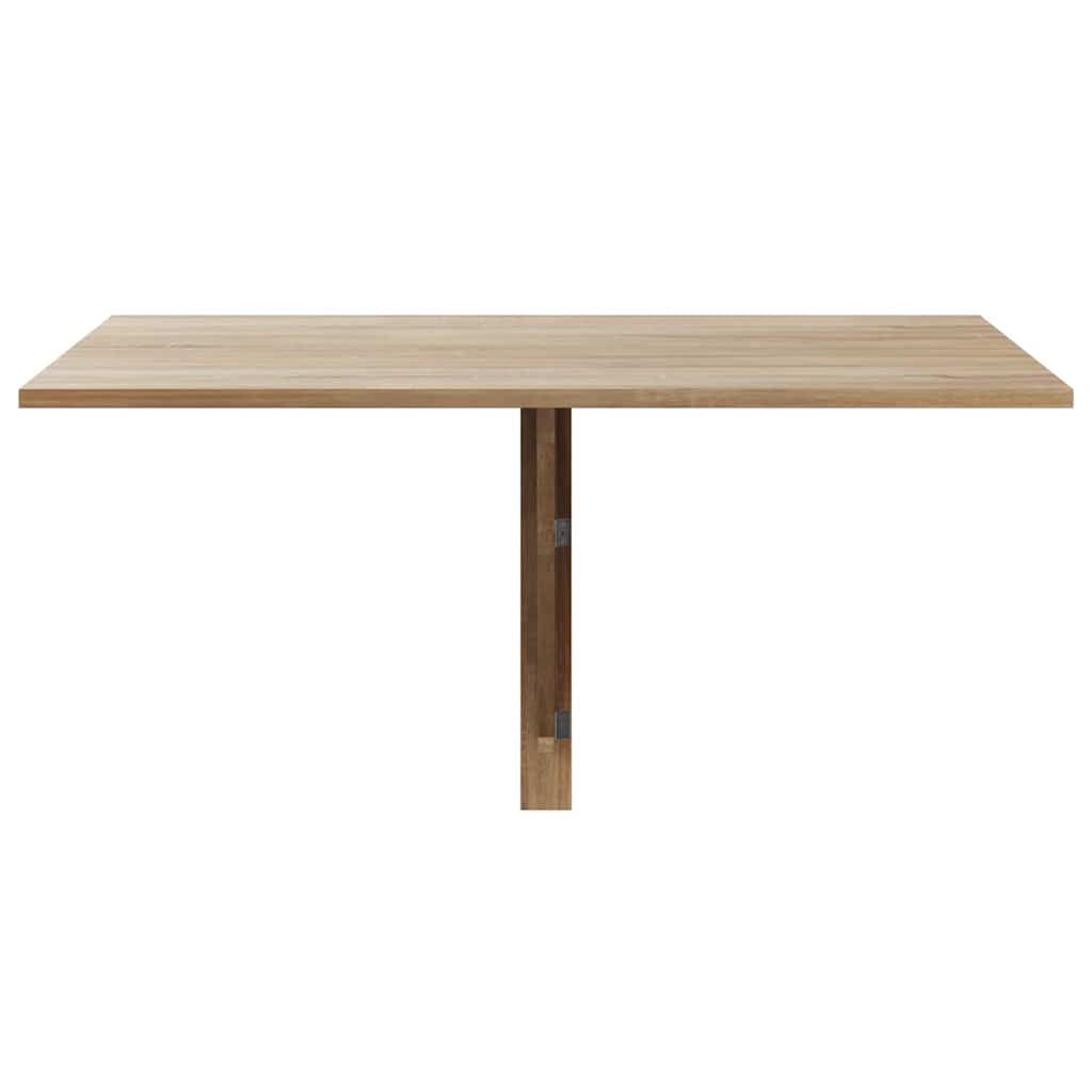 Foldable wall-mounted table, oak, 100x60 cm