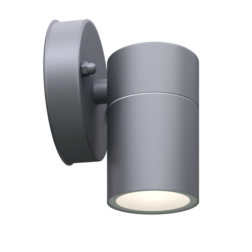 Outdoor wall lights, 2 pcs., stainless steel, downward light