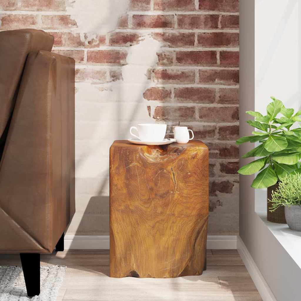 Stool, solid teak wood