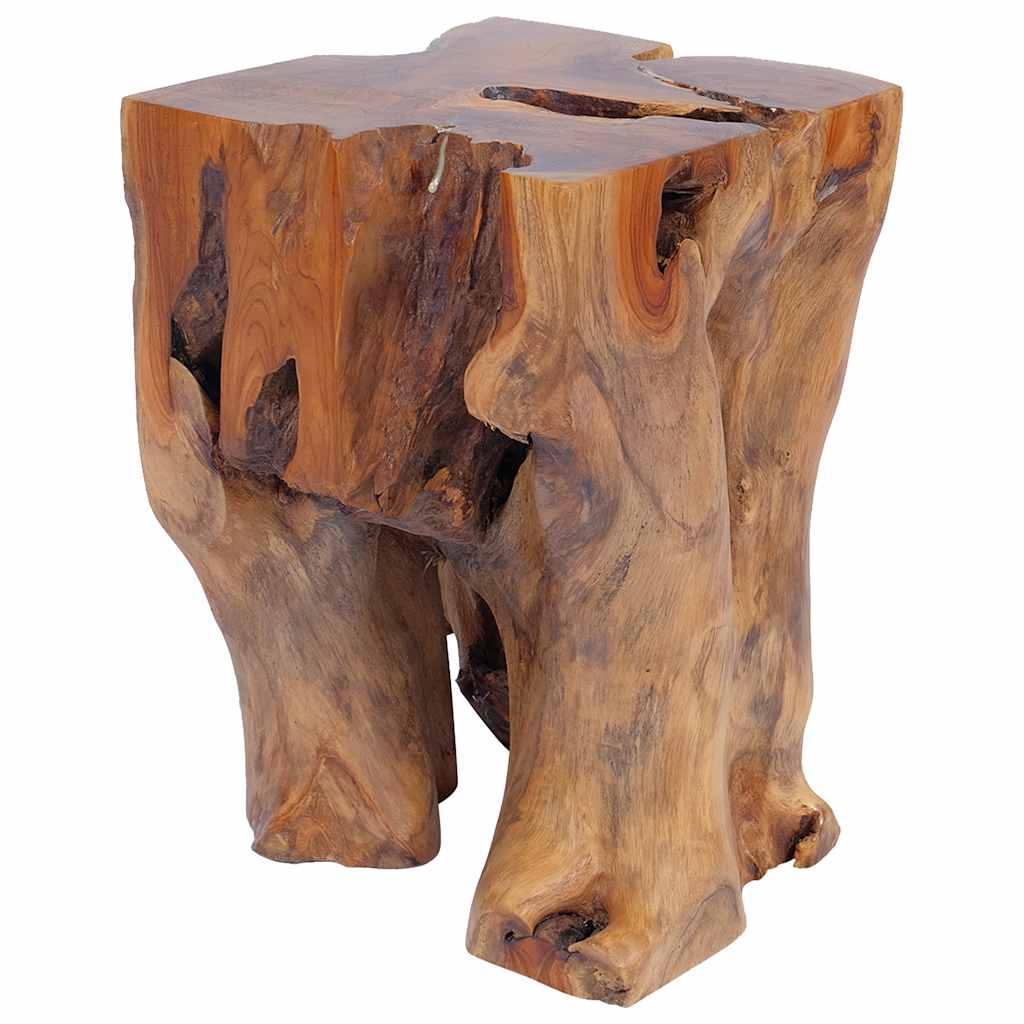 Stool, solid teak wood