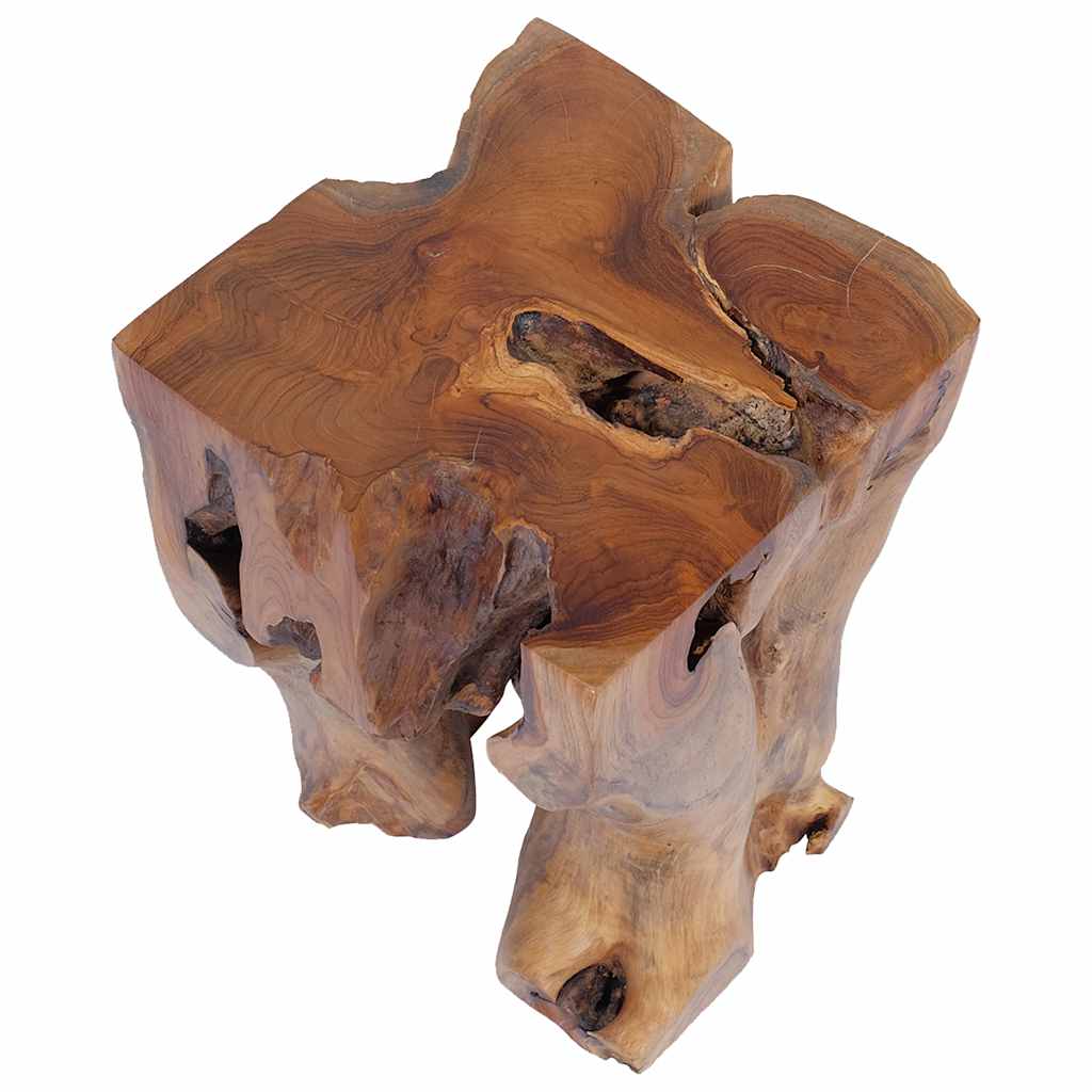 Stool, solid teak wood