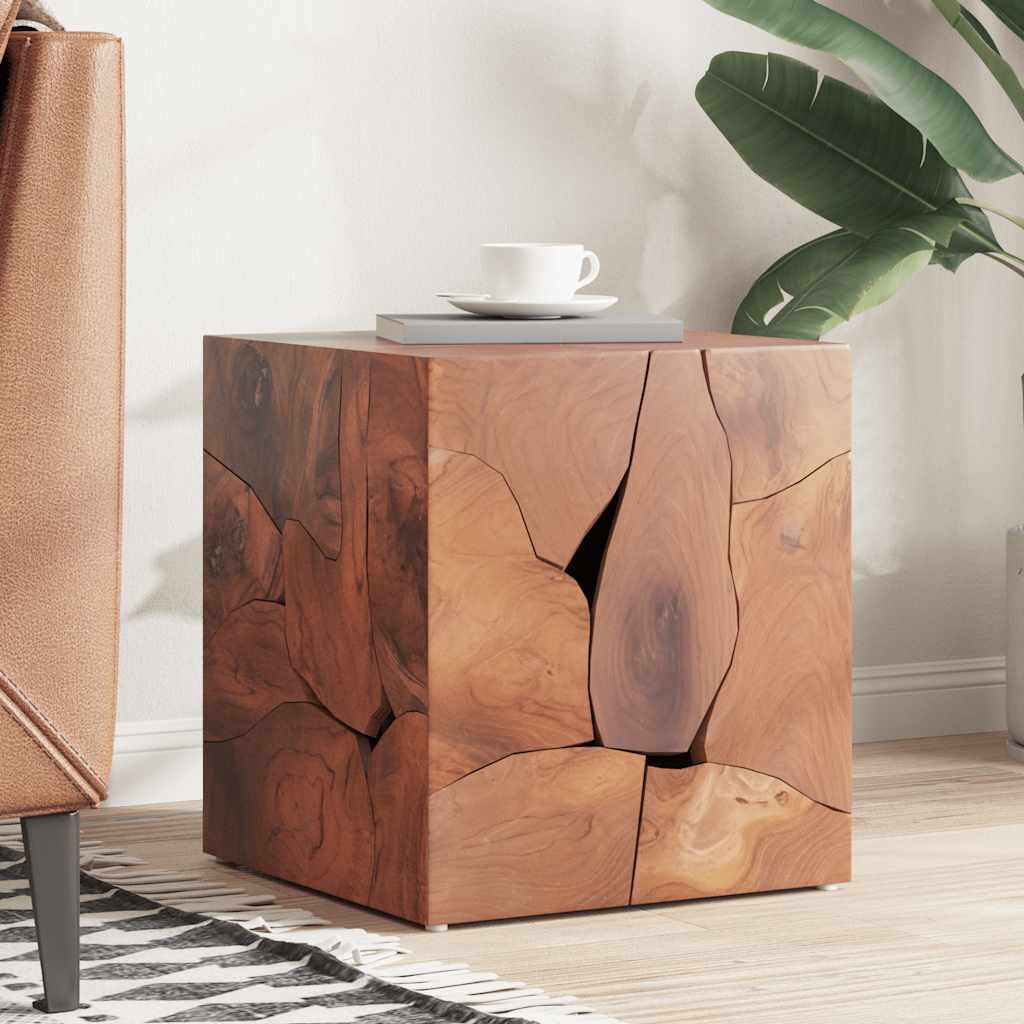 Stool, solid teak wood