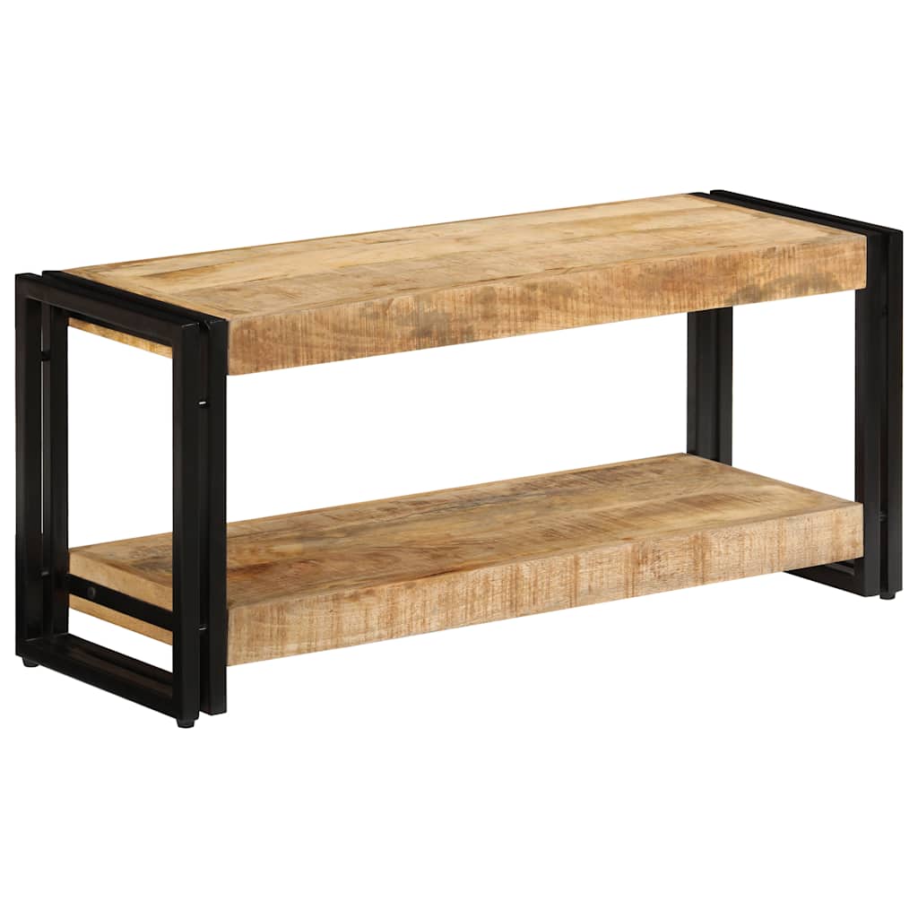 TV cabinet, 90x30x40cm, solid mango wood