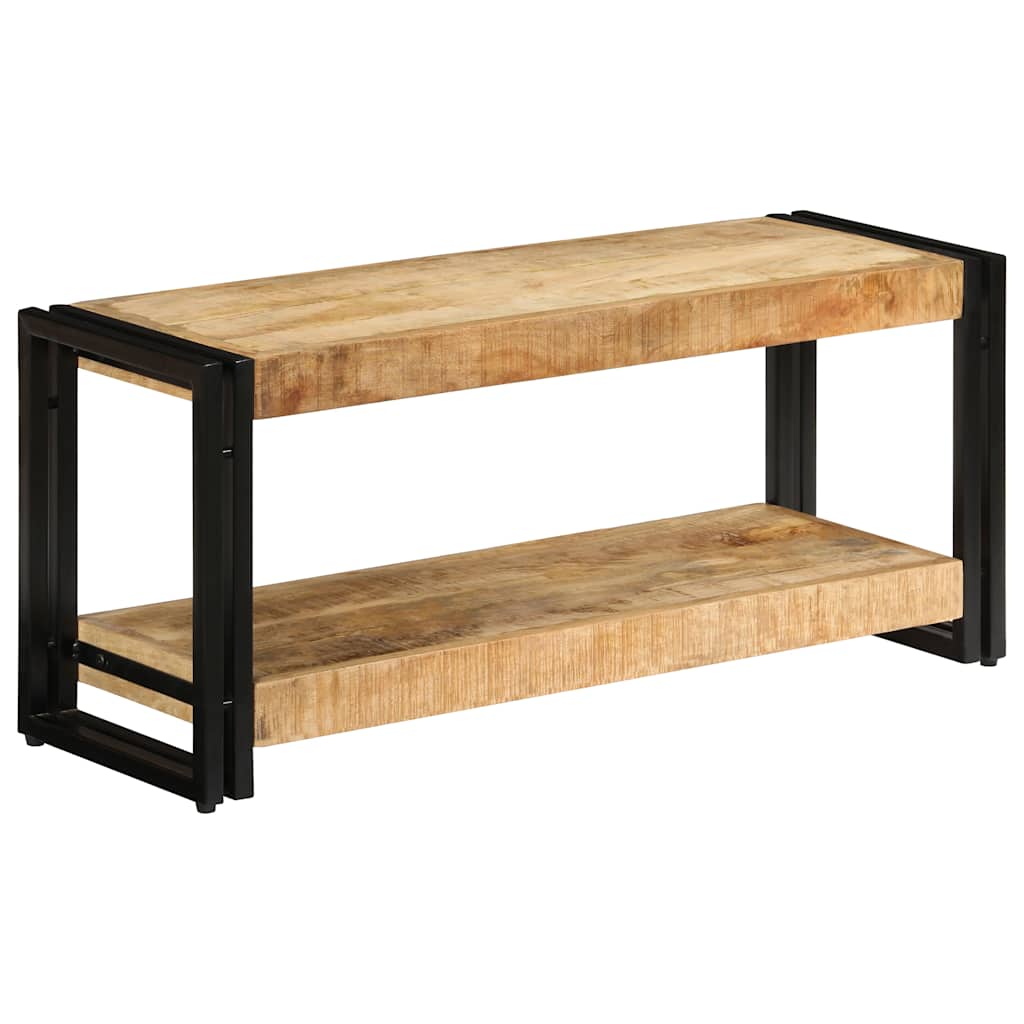 TV cabinet, 90x30x40cm, solid mango wood