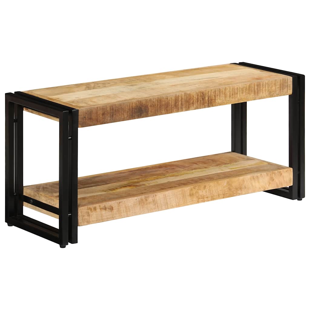 TV cabinet, 90x30x40cm, solid mango wood
