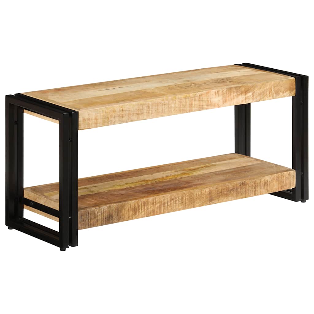 TV cabinet, 90x30x40cm, solid mango wood