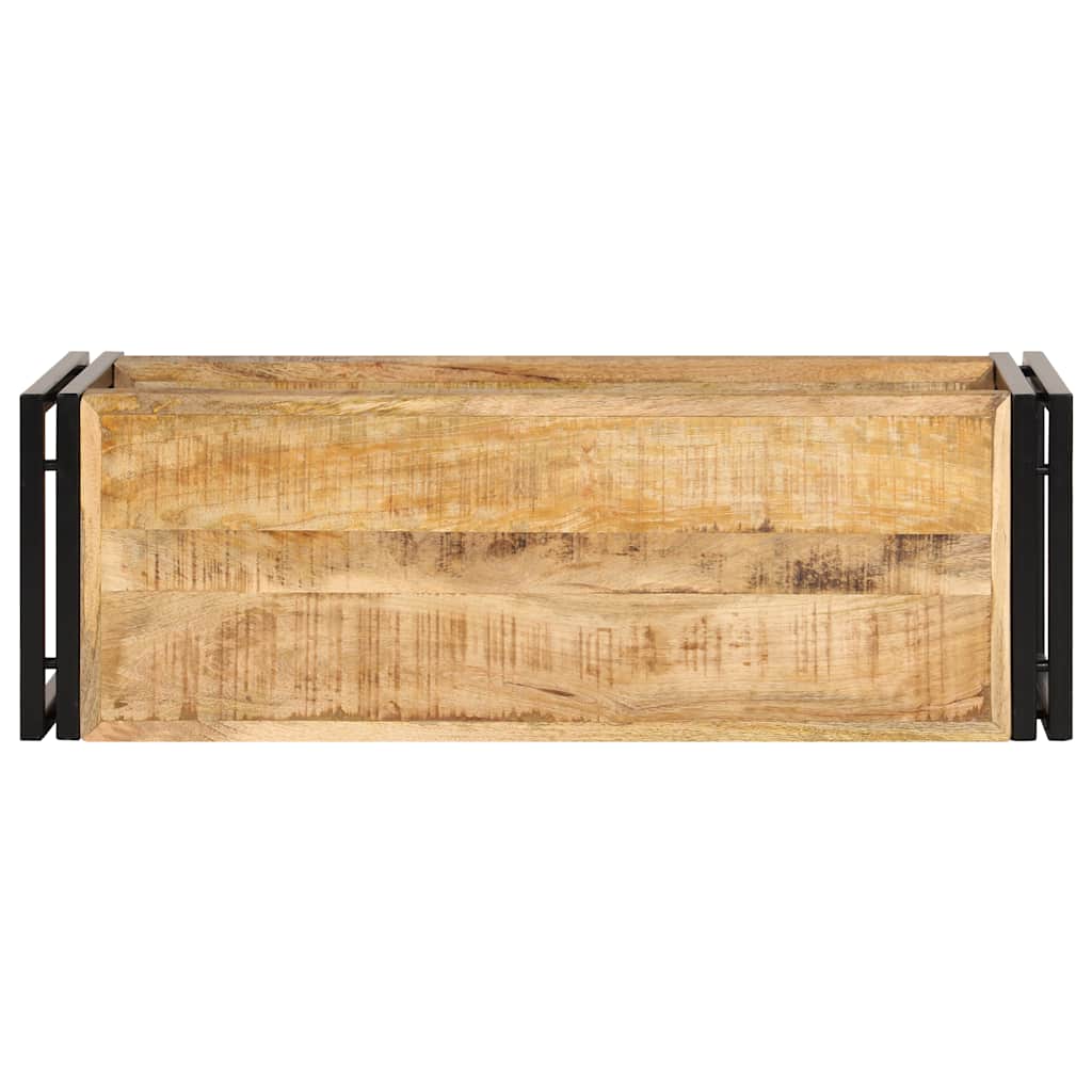 TV cabinet, 90x30x40cm, solid mango wood