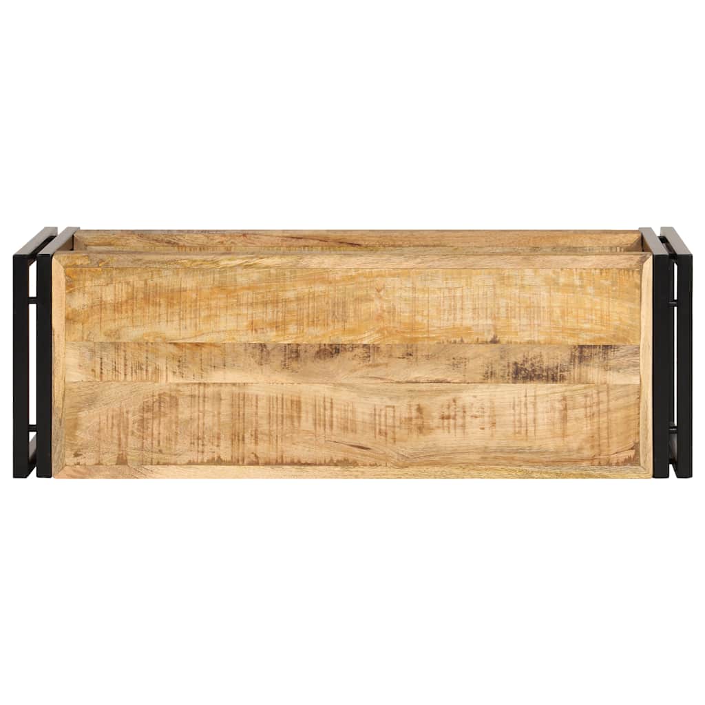 TV cabinet, 90x30x40cm, solid mango wood