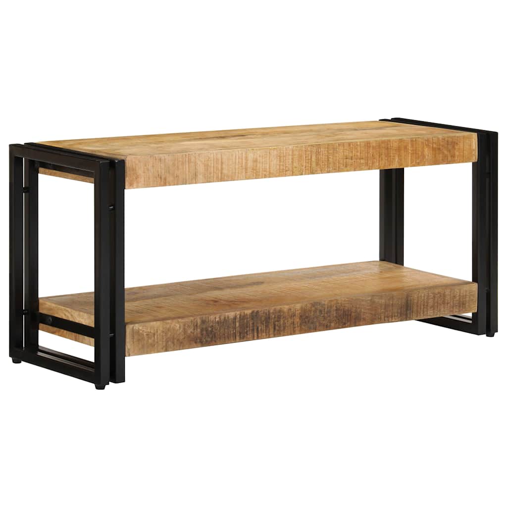 TV cabinet, 90x30x40cm, solid mango wood