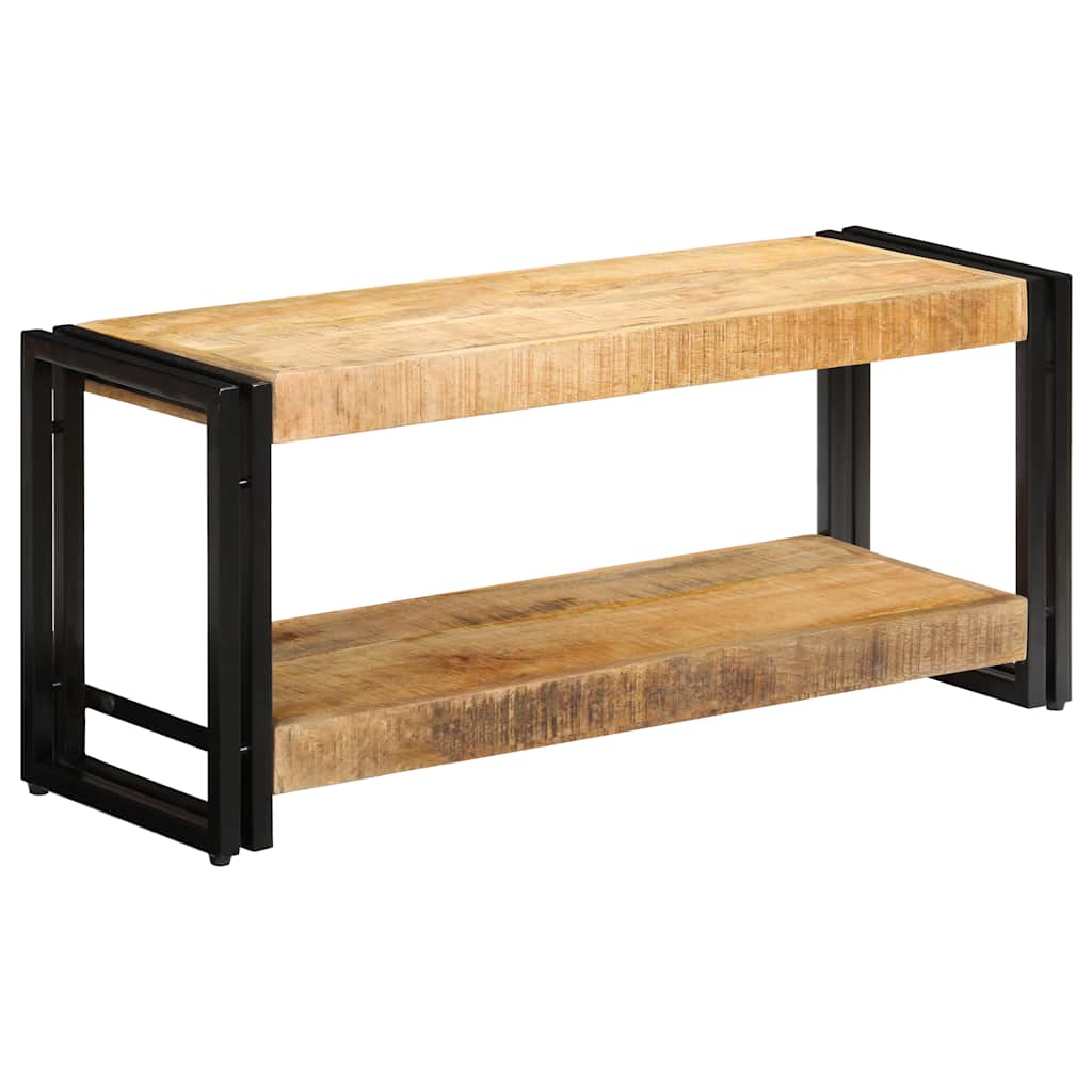 TV cabinet, 90x30x40cm, solid mango wood
