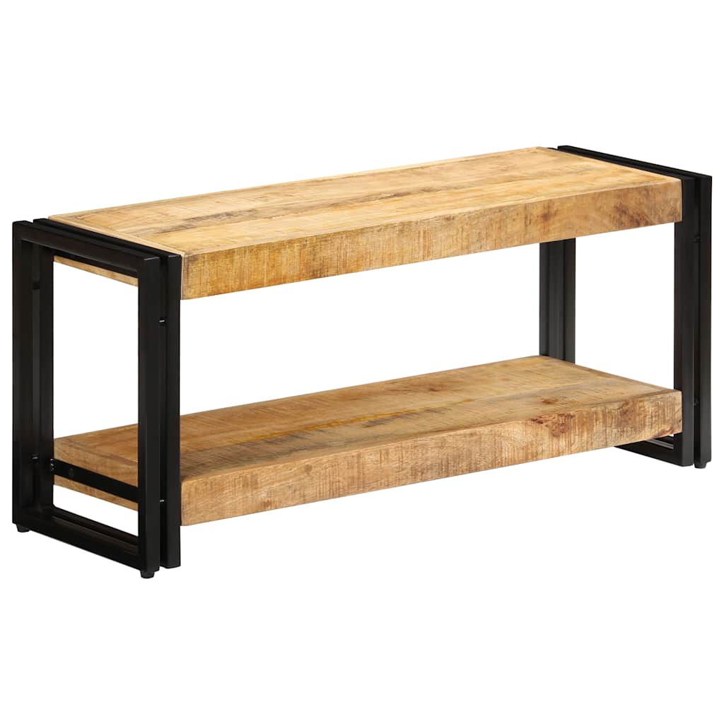 TV cabinet, 90x30x40cm, solid mango wood