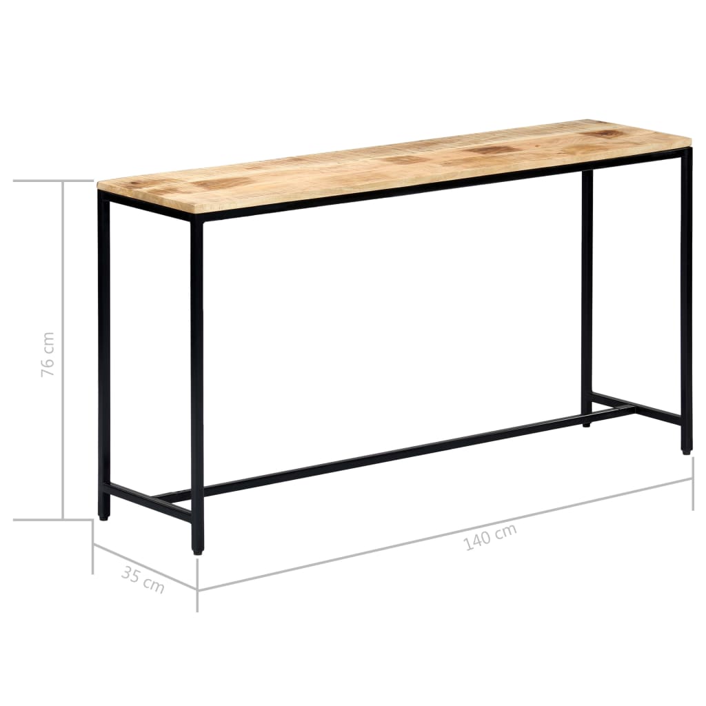 Console table DOMINIC, mango wood