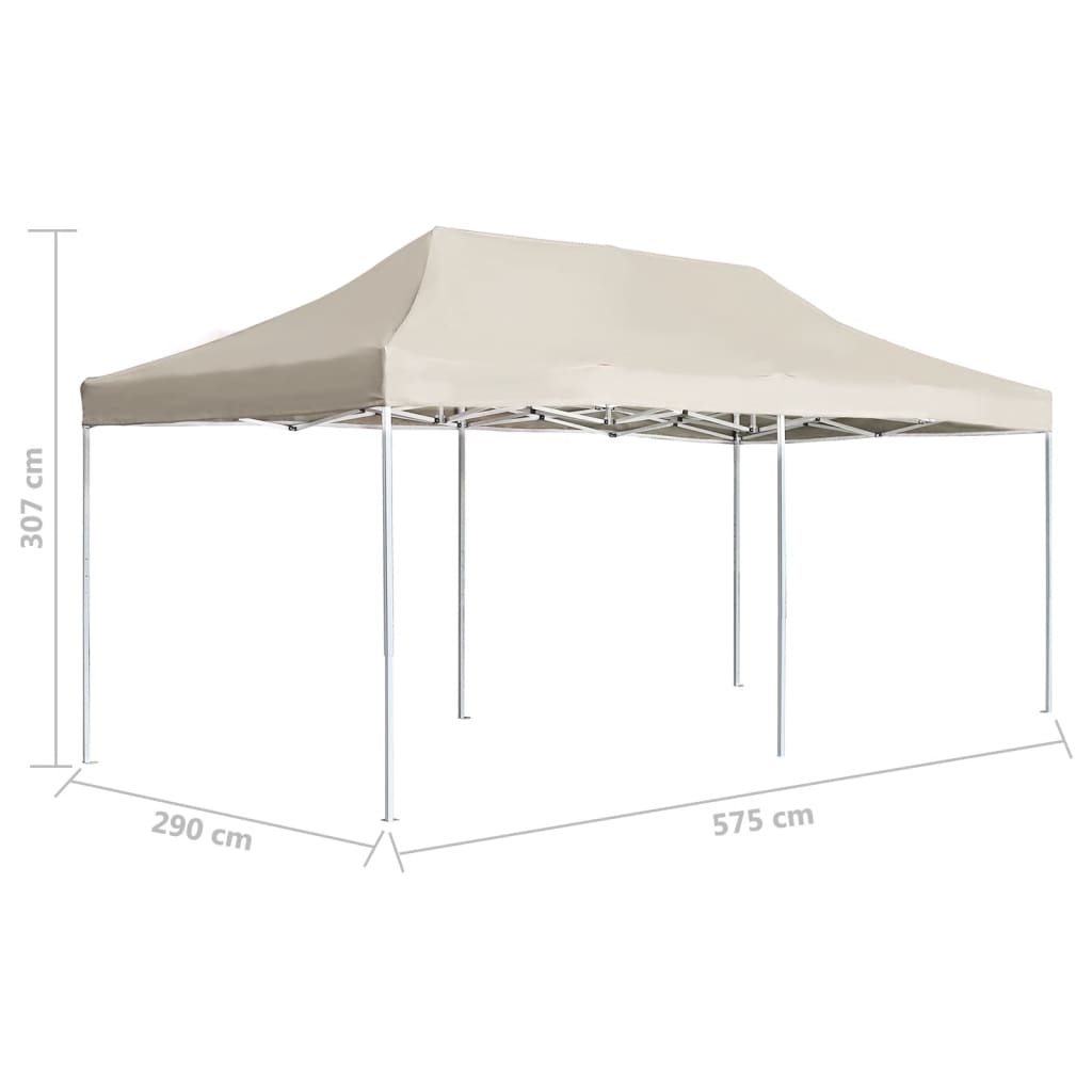 Proginė palapinė TITAN, kreminė, 6x3m