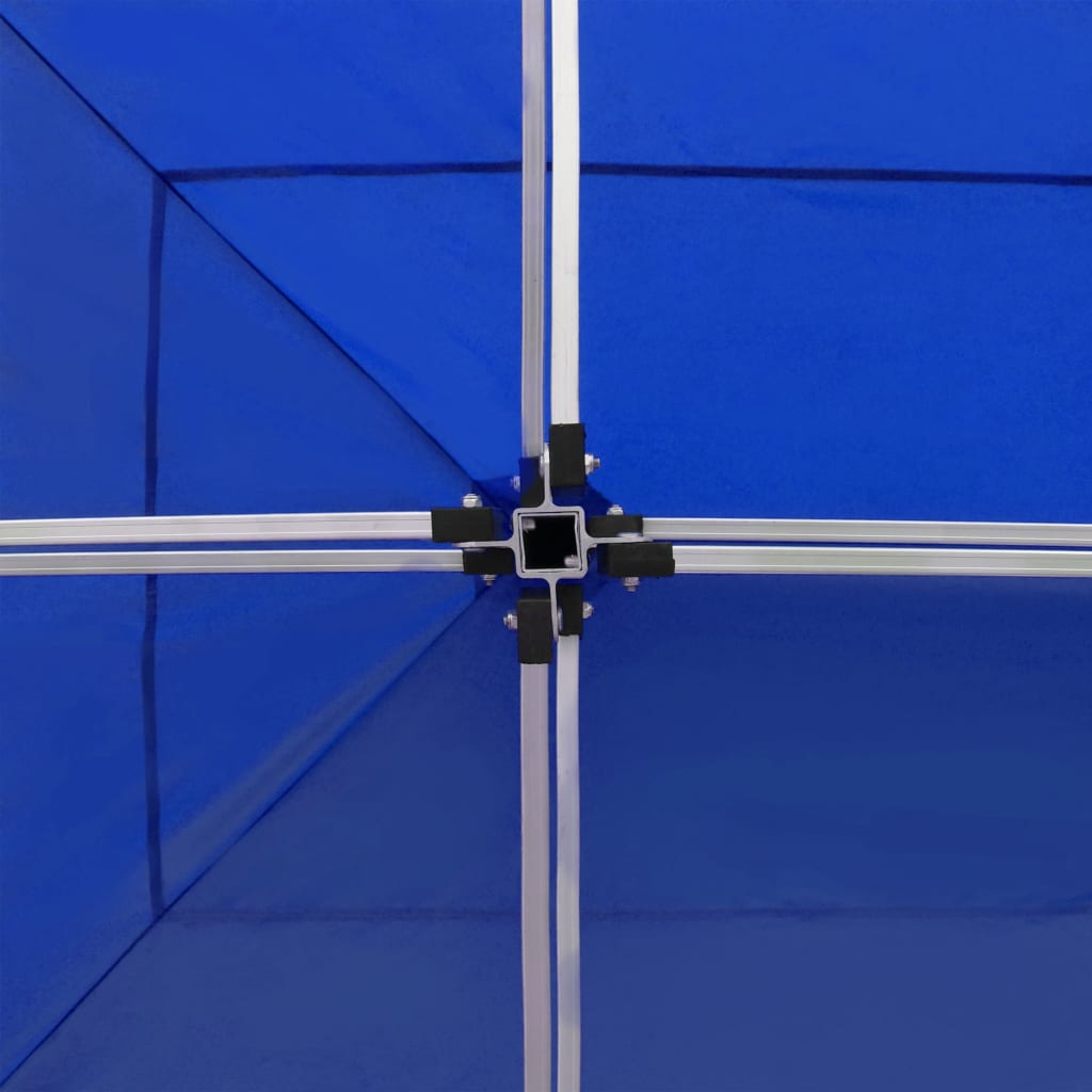 Salīdzinoši lēta telts TITAN, zila, 6x3m