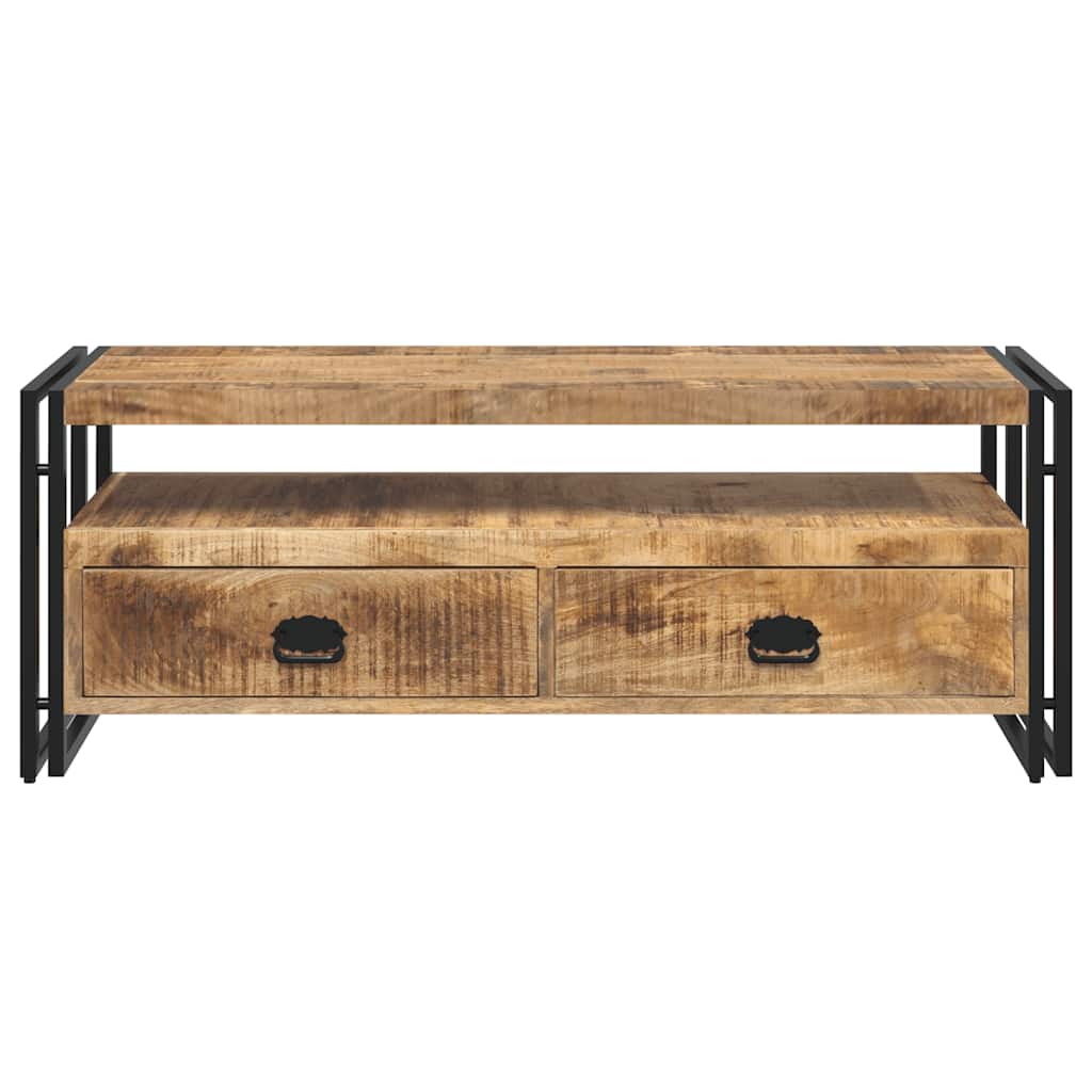 TV cabinet, 120x35x45cm, solid mango wood