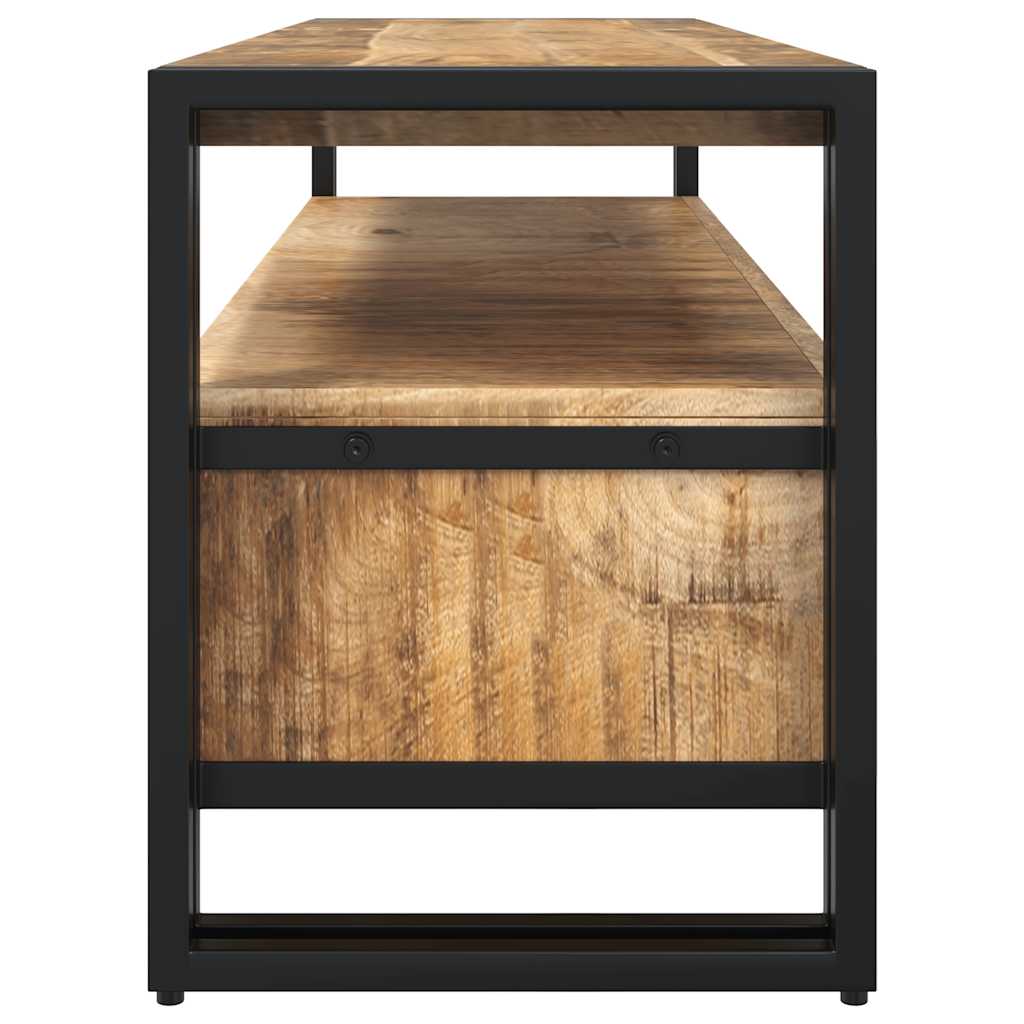TV cabinet, 120x35x45cm, solid mango wood