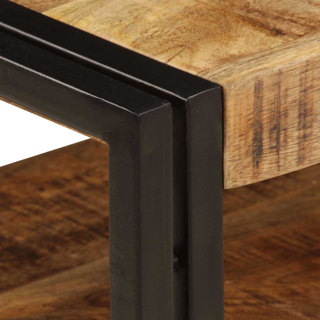 TV cabinet, 120x35x45cm, solid mango wood