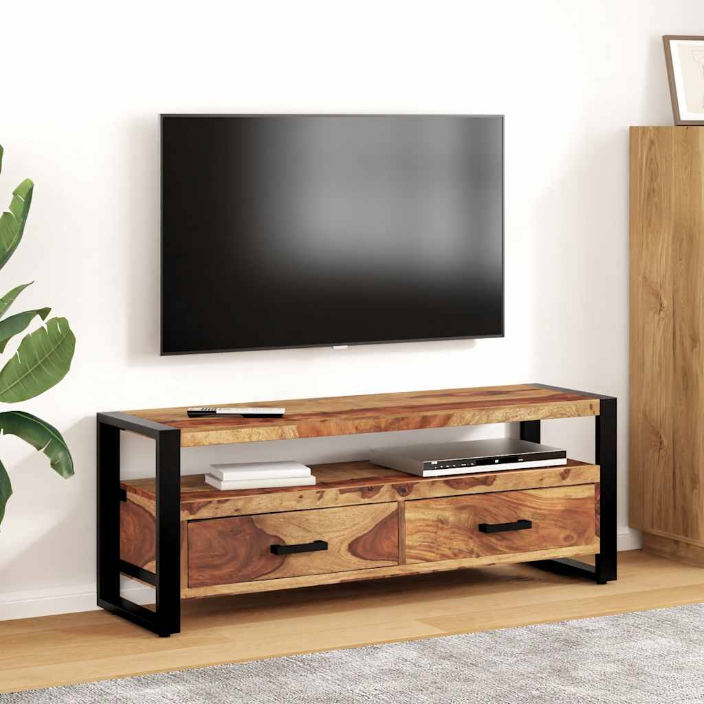 TV skapītis, 120x35x45cm, sarkankoka masīvkoks