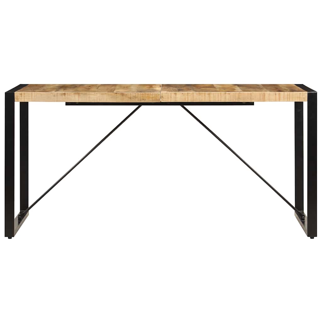 Dining table, 160x80x75cm, solid mango wood