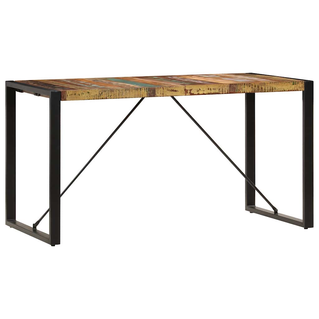 Valgomojo stalas, 140x70x75cm, perdirbtos medienos masyvas