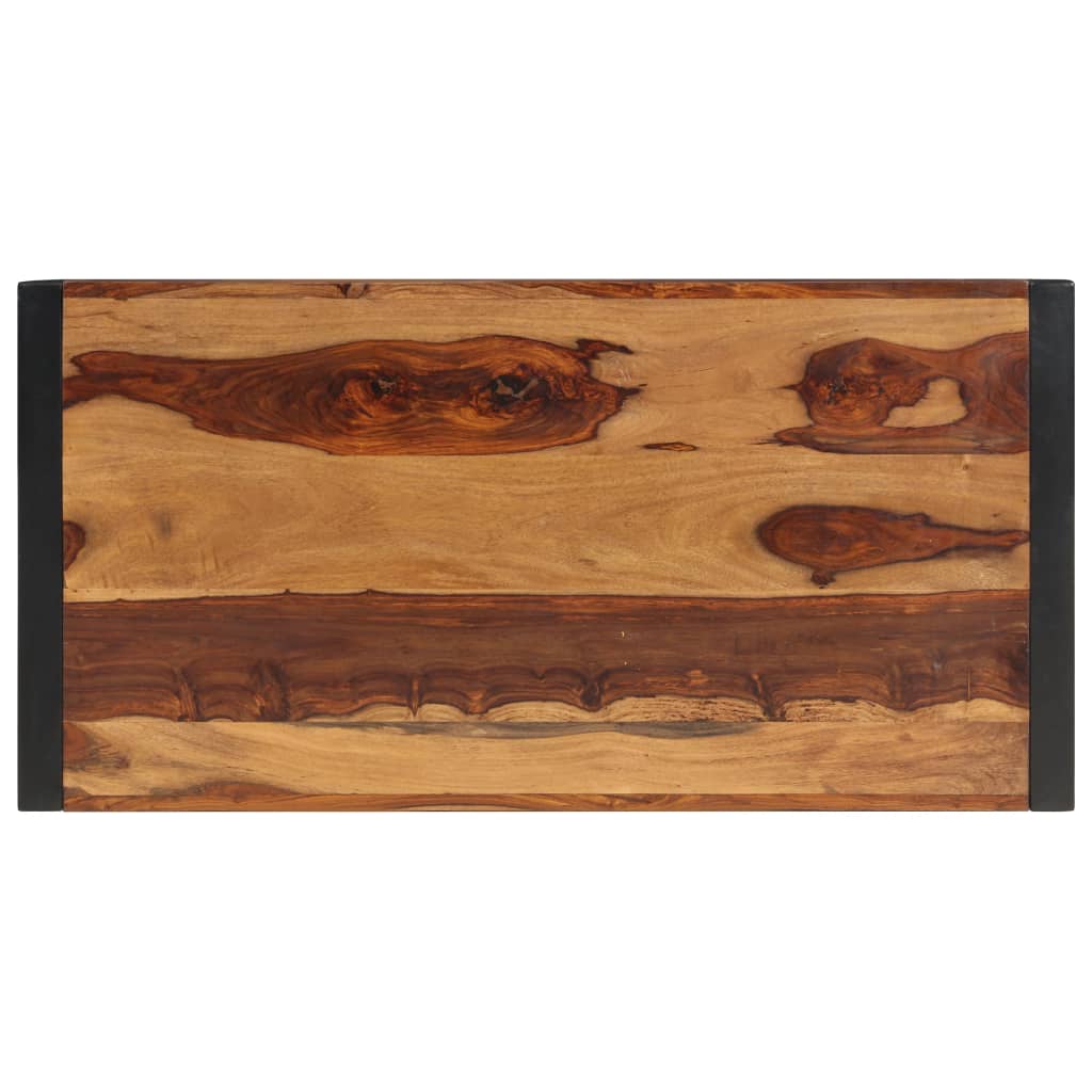 Kavos staliukas, 120x60x40 cm, rausvosios dalberg. med. masyvas