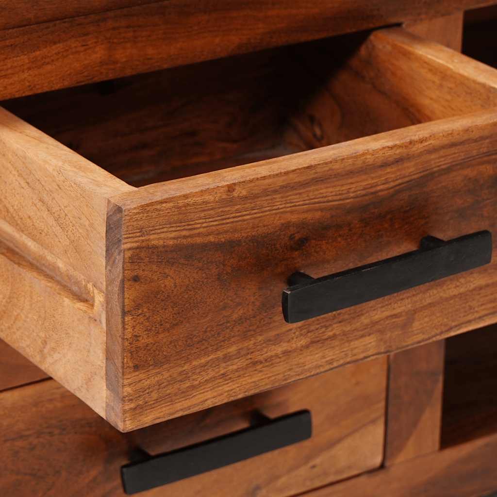 TV cabinet, 110x30x40cm, solid wood