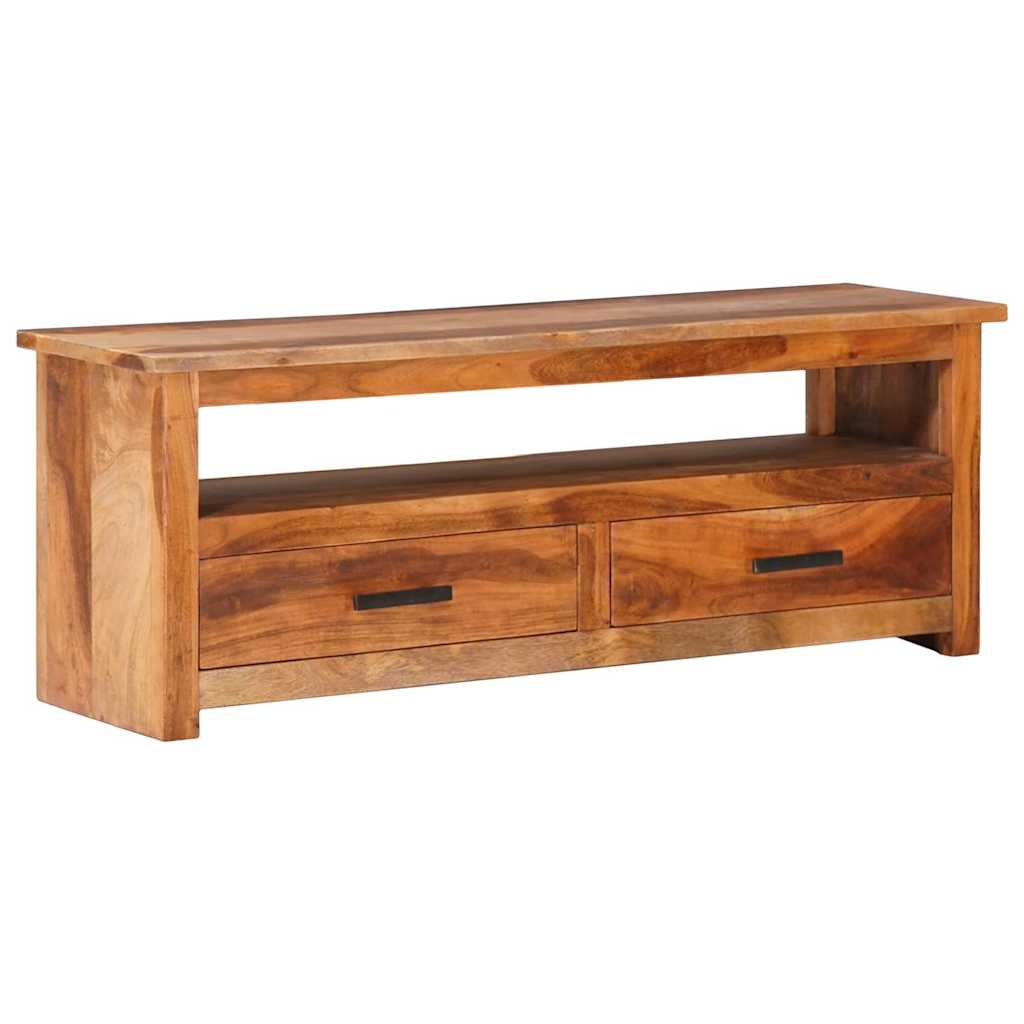 TV cabinet, 118x30x40cm, solid wood