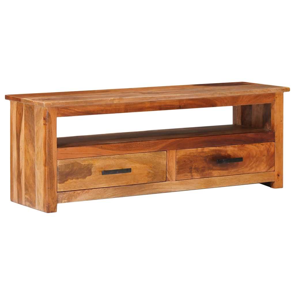 TV cabinet, 118x30x40cm, solid wood