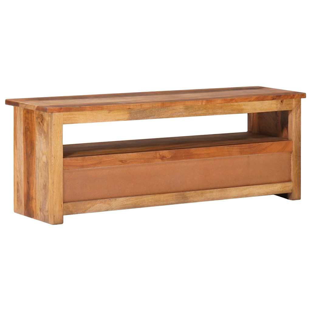 TV cabinet, 118x30x40cm, solid wood