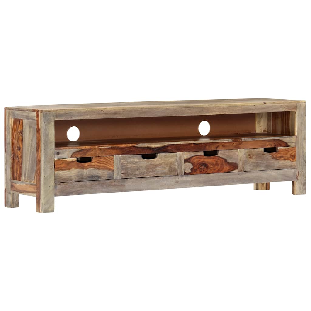 TV cabinet, 130x30x40cm, rosewood solid wood